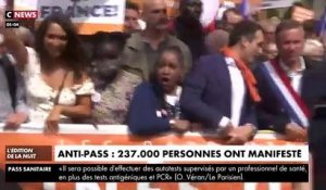 Coronavirus - Retour en 60 secondes sur les manifestations d'hier contre le pass sanitaire qui mobilisent de plus en plus de monde partout en France
