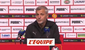 Genesio déplore un manque de spontanéité et de prises de risque - Foot - L1 - Rennes