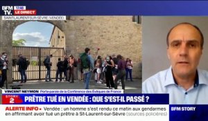 Vincent Neymon, porte-parole de la Conférence des Évêques de France: "Nous avons une immense tristesse, pour nous l'heure est à la sidération"