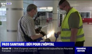 Le défi de l'extension du pass sanitaire dans les hôpitaux