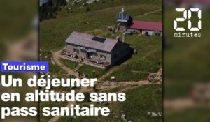 Coronavirus : Dans les montagnes de Haute-Savoie, on déjeune en terrasse sans pass sanitaire