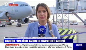 Afghanistan: le troisième avion avec à son bord des rapatriés français et afghans est arrivé à Paris