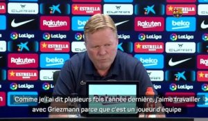 1e j. - Koeman : "Griezmann aura plus de liberté avec le départ de Messi"