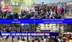 Manifs : les anti-pass ne faiblissent pas - 15/08