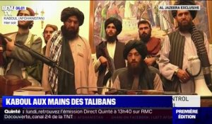 Afghanistan: les images des talibans à l'intérieur du palais présidentiel à Kaboul