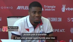 Monaco - Boadu : "Je suis ici pour marquer des buts"