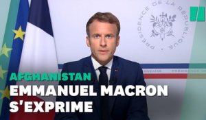 Afghanistan: l'allocution d'Emmanuel Macron en replay
