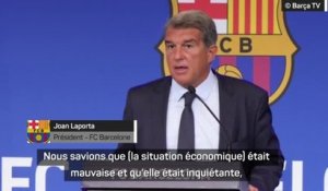 Barça - Laporta : "Nous allons inverser la situation"