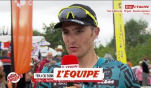 Bonnamour : «Un petit peu déçu» - Cyclisme - Tour du Limousin - 2e étape