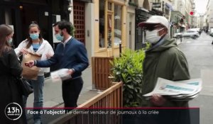 Paris : Ali, le dernier vendeur de journaux à la criée, rend son tablier