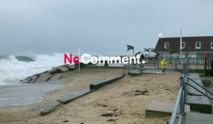 A Rhodes Island, on se prépare à recevoir les foudres de la tempête Henri