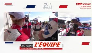 Lopez : «C'est un rêve» - Auto - 24h du Mans - Toyota n°7