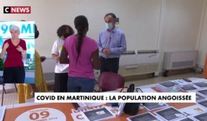Covid en Martinique : la population angoissée