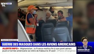 Les bagarres à cause du port du masque se multiplient à bord des avions aux États-Unis