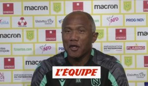 Kombouaré : «Ça fait beaucoup» - Foot - L1 - Nantes
