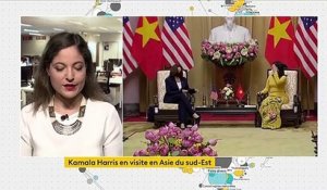 Conflit Chine-États-Unis : la vice-présidente américaine Kamala Harris en déplacement en Asie du Sud-Est