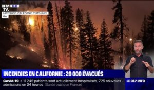 Incendies en Californie: 20.000 évacués près du lac Tahoe