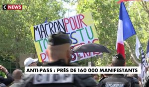 Anti-pass : près de 160 000 manifestants