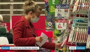 Vaccin contre le Covid-19 : avant la rentrée, ils se font vacciner au supermarché