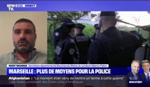 Rudy Manna, du syndicat d'Alliance Police, demande plus "de places de prison" à Marseille