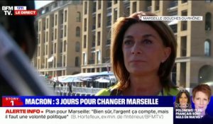 Emmanuel Macron à Marseille: pour Martine Vassal, "c'est la première fois qu'on entend le président de la République écouter autant les acteurs du territoire"