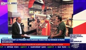 Sébastien Roverso (Pazzi) : Pazzi a ouvert le premier restaurant robotisé au monde à Paris Beaubourg - 01/09