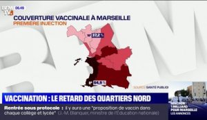Vaccination: l'important retard des quartiers Nord de Marseille
