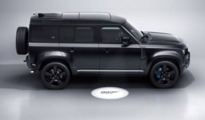 Land Rover sort son "Defender Bond Edition"