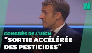 Macron promet pour la "sortie accélérée des pesticides" une "initiative forte" avec l'UE