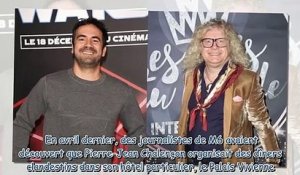 Alex Goude - l'animateur apporte son soutien à son ami, Pierre-Jean Chalençon