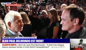 Michel Godest, avocat de Jean-Paul Belmondo: "Tarantino avait dit de lui 'the coolest man', l'homme le plus cool"