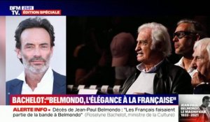 Anthony Delon à propos de Jean-Paul Belmondo: "Quand j'ai appris sa disparition, j'ai été bouleversé"
