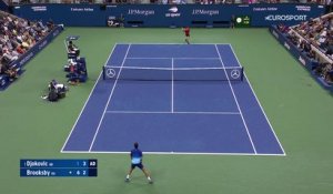 Djokovic et Brooksby régalent : le point incroyable remporté par l'Américain
