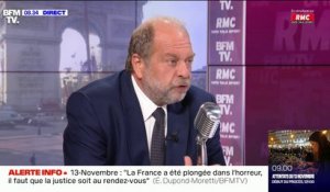 Éric Dupond Moretti sur le procès du 13-Novembre: le terrorisme doit être jugé "démocratiquement avec des règles de droit"