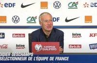 France – Finlande : Deschamps salue la première sélection et la performance de Theo Hernandez