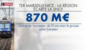 TER Marseille-Nice : la SNCF évincée par la région PACA, au profit de Transdev