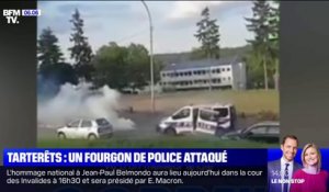 Un fourgon de police a été attaqué mercredi dans le quartier des Tarterêts, à Corbeil-Essonnes