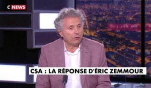 Gilles-William Goldnadel sur Eric Zemmour et le CSA : «C'est une pure indignité, il n'est pas candidat, point barre»