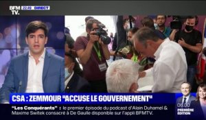 Samuel Lafont: "J'espère que le CSA va reculer et va arrêter de prendre Éric Zemmour, candidat potentiel, comme un candidat pour essayer de le faire taire"