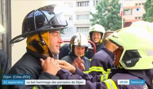 Attentats du 11-Septembre : les pompiers dijonnais rendent hommage à leurs homologues décédés
