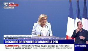 Pour Marine Le Pen, l'interdiction des "voitures diesel ou trop âgées" dans les grandes villes est "une infamie"