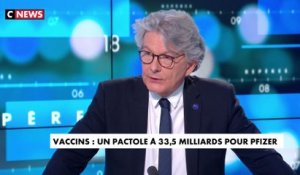 Thierry Breton : «Celui qui a inventé le vaccin c’est pas Pfizer, c’est l’entreprise européenne BioNTech»