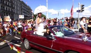 VIDÉO. Suisse : des milliers de personnes à la marche des fiertés alors que le pays se prépare à voter sur le mariage homosexuel
