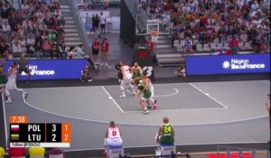 le replay de Pologne - Lituanie (demi-finale) - Basket 3x3 - ChE