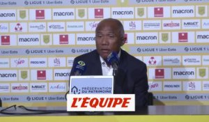 Kombouaré : « C'est un chemin de croix » - Foot - L1 - Nantes
