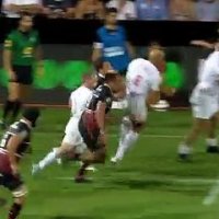 TOP 14 - Essai de Thomas RAMOS (ST) - Stade Toulousain - RC Toulon - J02 - Saison 2021/2022