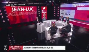 Jean-Luc Mélenchon: "Les jeunes qui crient 'tout le monde déteste la police' à la Fête de l'Humanité, c'est juste de la moquerie" - VIDEO