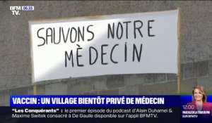 Dans les Vosges, les habitants d'un village se mobilisent contre la suspension de leur médecin non-vacciné contre le Covid-19