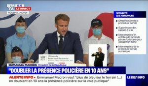 Emmanuel Macron souhaite "que la plainte en ligne soit mise en œuvre dès 2023"