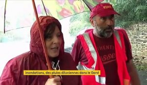 Intempéries : pluies diluviennes dans le Gard, un disparu